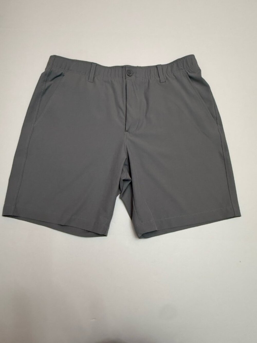 Under Armour Golf Shorts Mens 36 Gray Performance Stretch Casual Chino 20